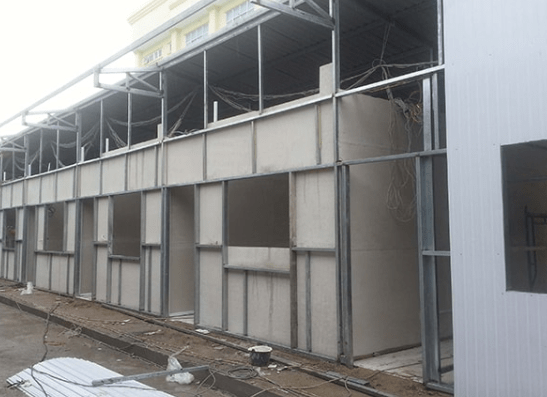 Giá tấm xi măng cemboard làm vách ngăn , thi công tấm xi măng cemboard làm vách ngăn giá rẻ 2 Tấm xi măng làm vách nhập khẩu thái Lan