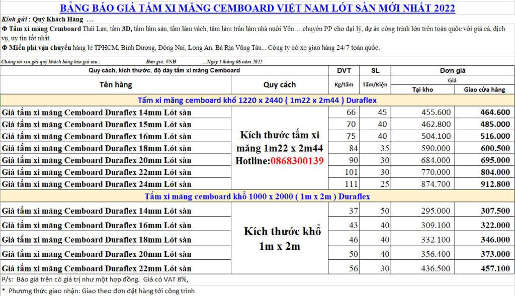 Bảng giá tấm xi măng cemboard , Báo giá tấm Cemboard Tphcm, Giá tấm cemboard chịu nước, Tấm lát sàn chịu nước, Báo giá thi công tấm Cemboard TPHCM , Giá thi công sàn xi măng, Báo giá thi công sàn Cemboard, Thi công gác lửng HCM, Bảng giá tấm cemboard 2022