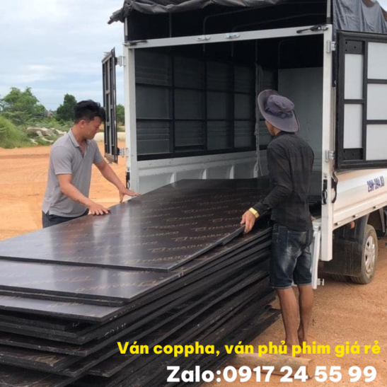 Giá ván coppha, ván phủ phim, ván ép chịu nước, ván ép đen